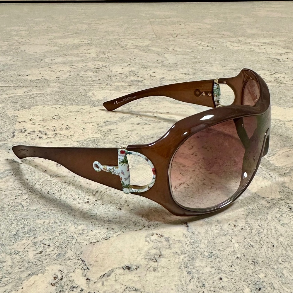 Gucci Vinage Floral Sunglasses GG 2900/S Brown
